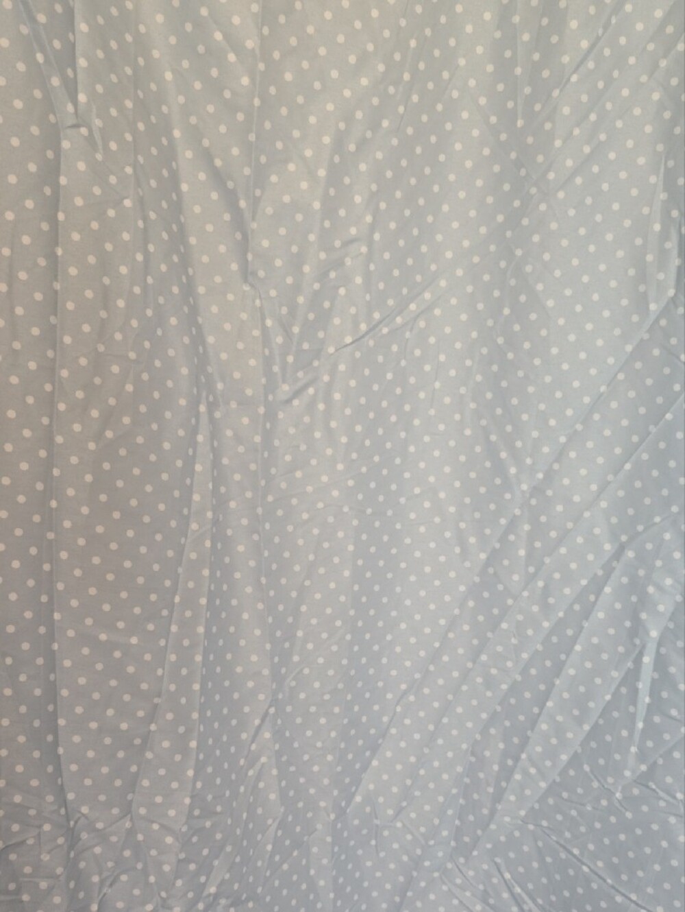 New Without Tags - Super Soft Polka Dot Sheet Set - Light Blue - Picture 3 of 5